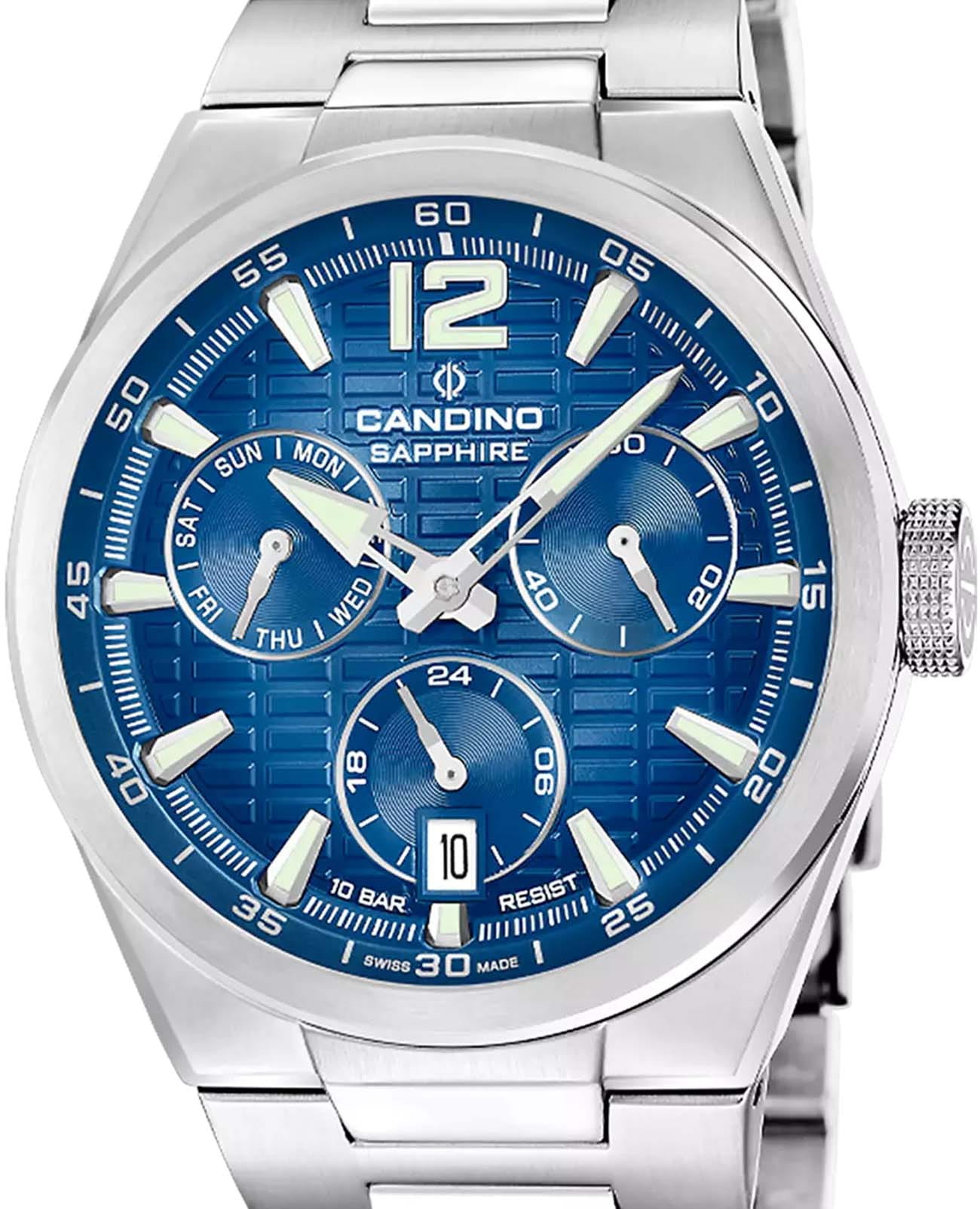 Candino Candino Swiss C4796/2 , наручные мужские часы фото под углом