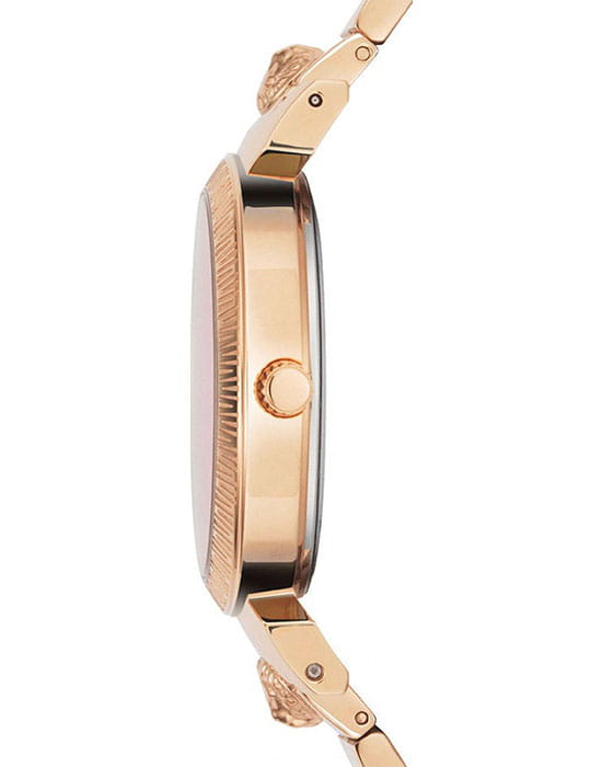 Versus Versace VSPEO1019,  италия женские часы на браслете сталь c pvd покрытием боковой вид