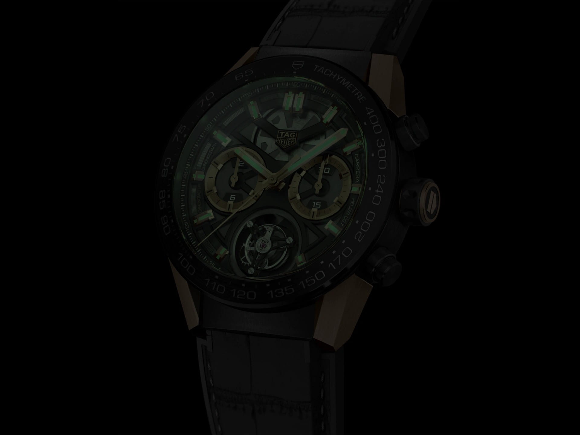 TAG Heuer TAG Heuer Carrera CAR5A5U.FC6377 механические мужские часы часы крупный план черный циферблата