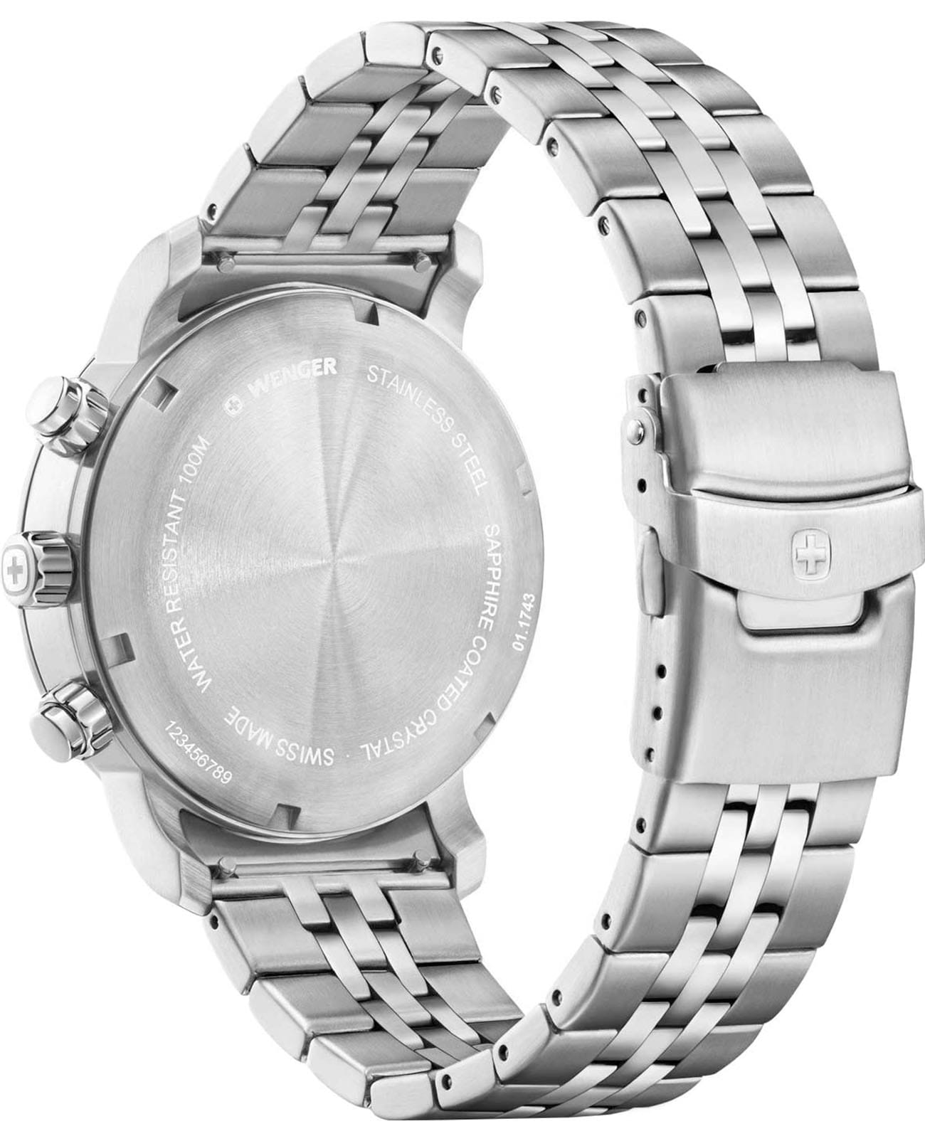 Оригинальные часы  Wenger Urban classic 01.1743.122 кварцевые калибр механизма  общий вид