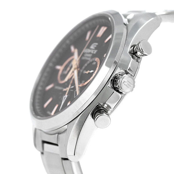 Casio Casio Edifice EFB-504JD-1A9, edifice япония мужские часы на браслете нержавеющая сталь боковой вид