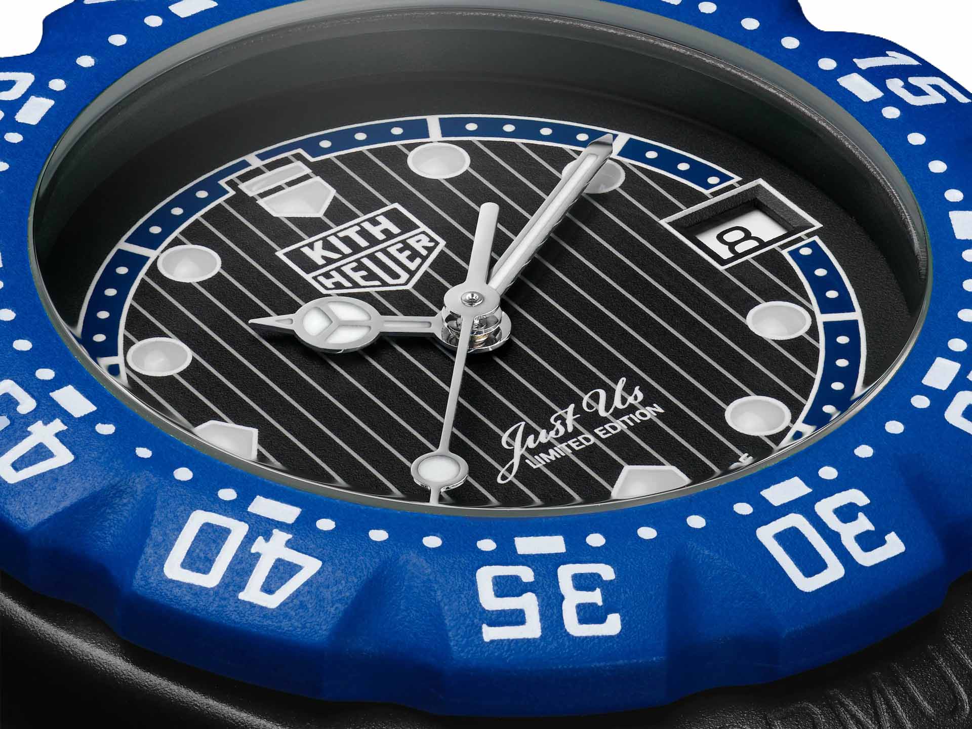 TAG Heuer TAG Heuer Formula 1 I Kith WA121J.BT0012 мужские часы черный циферблат на запястье