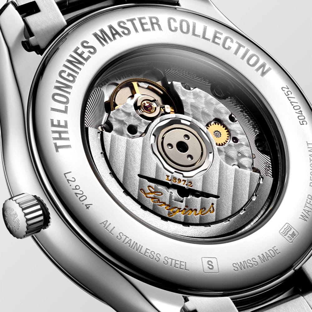 Longines Longines Master Collection L2.920.4.51.6  - задняя крышка металл сталь корпуса, швейцария часы