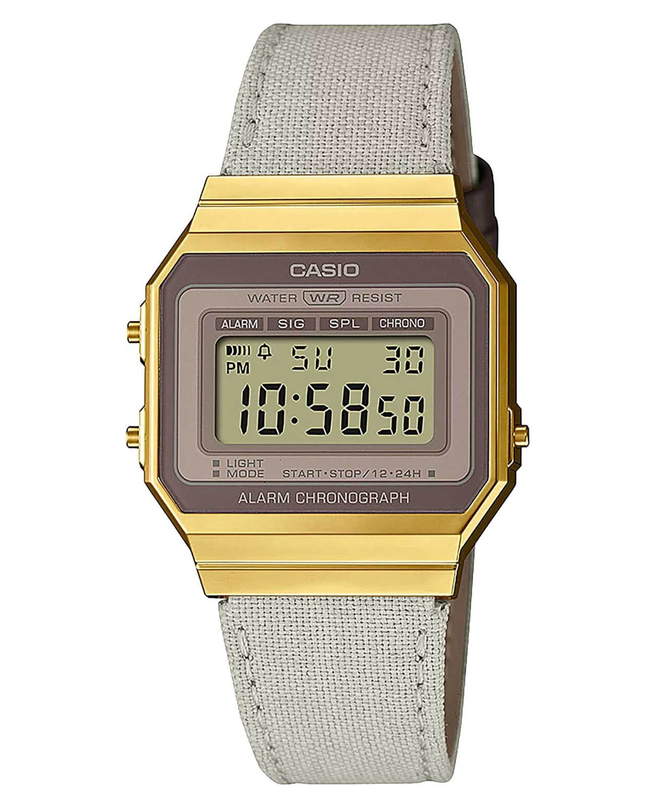 Casio Casio Vintage A700WEGL-7AEF женские часы  циферблат на запястье