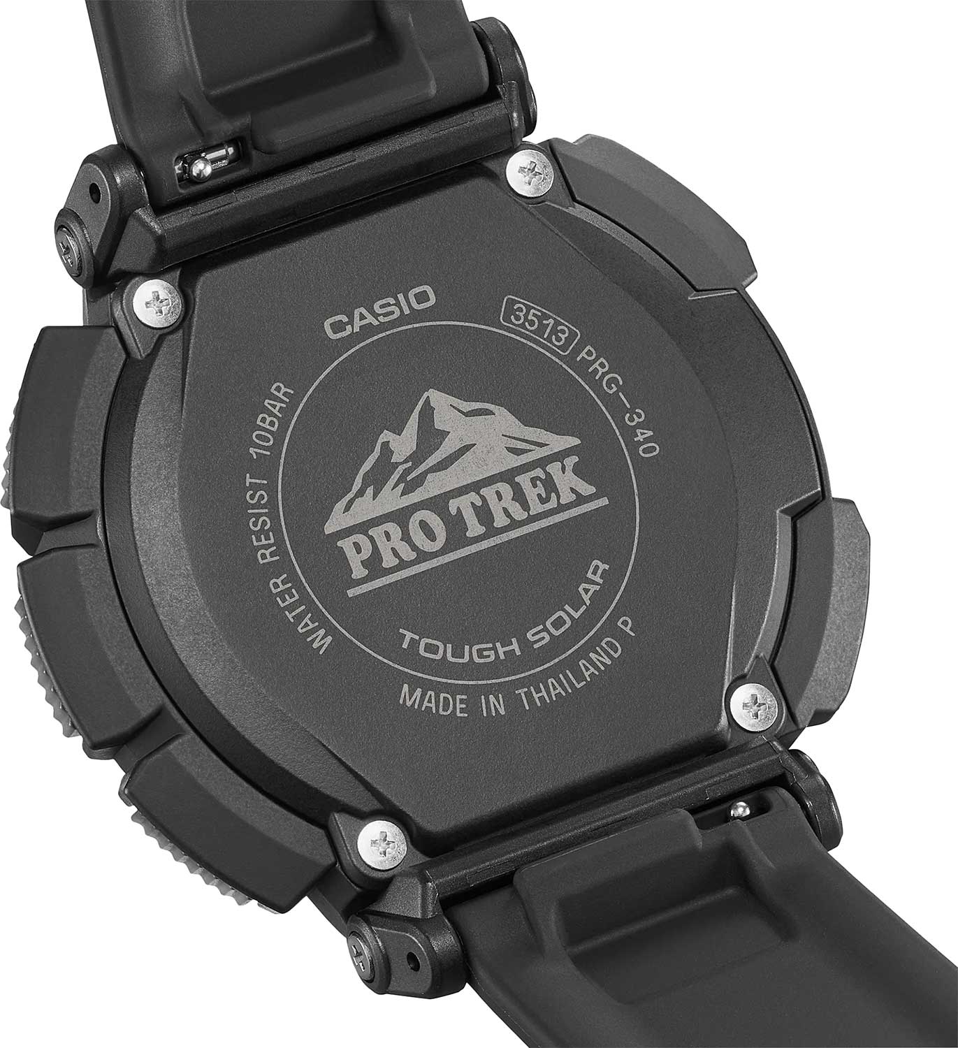 Оригинальные часы Casio Casio Pro Trek PRG-340-1DR (PRG-340-1E) электронные калибр механизма  общий вид