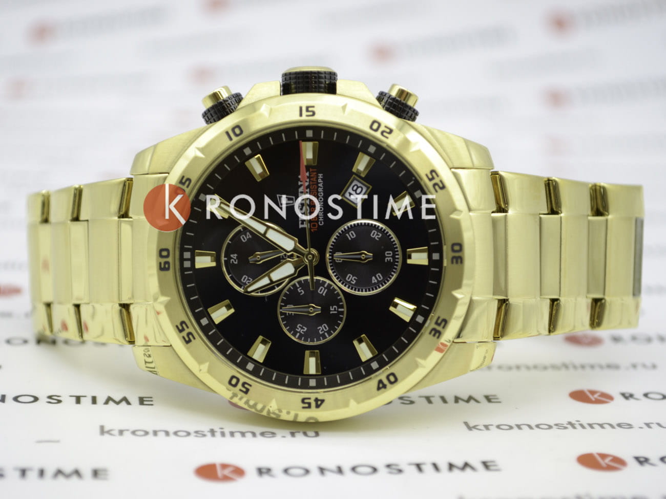 Festina Festina Chrono Sport F20541/4 мужские часы черный циферблат на запястье