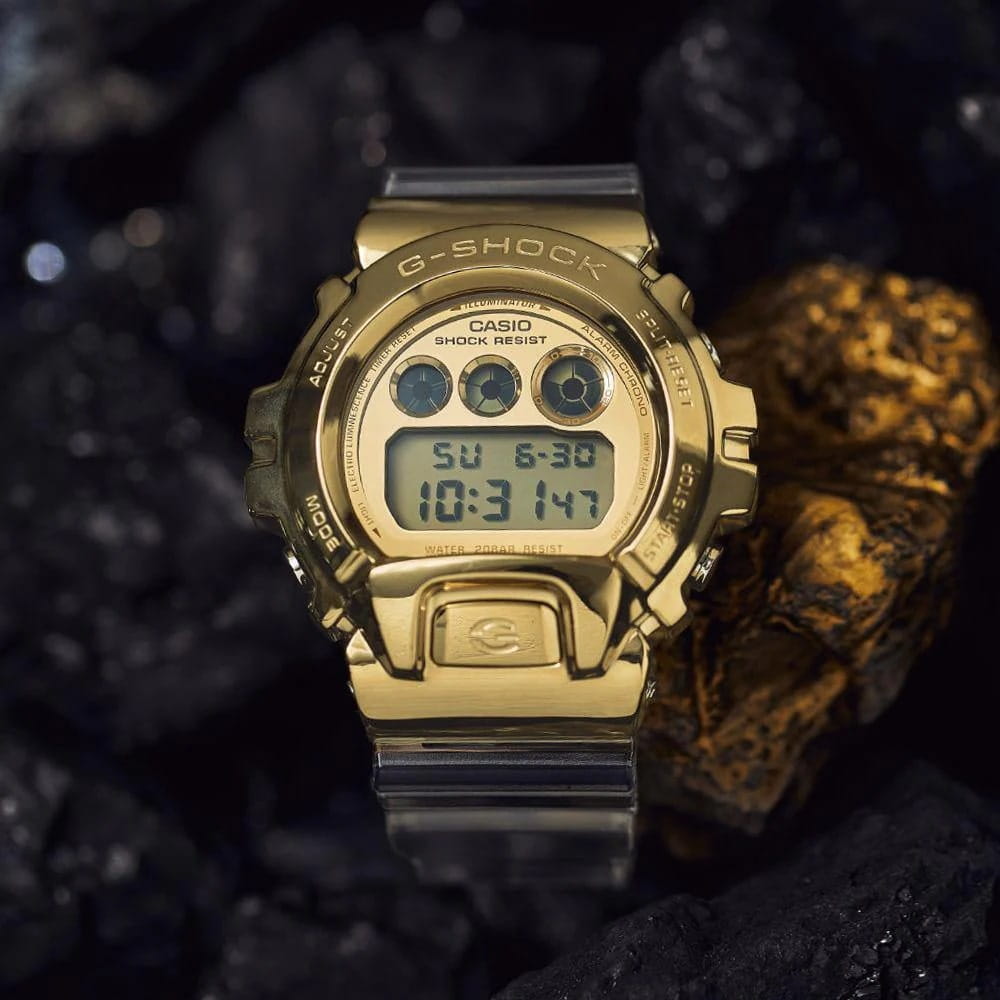 Casio Casio G-Shock GM-6900SG-9DR (GM-6900SG-9ER) GM - задняя крышка сталь металл пластик корпуса, япония часы