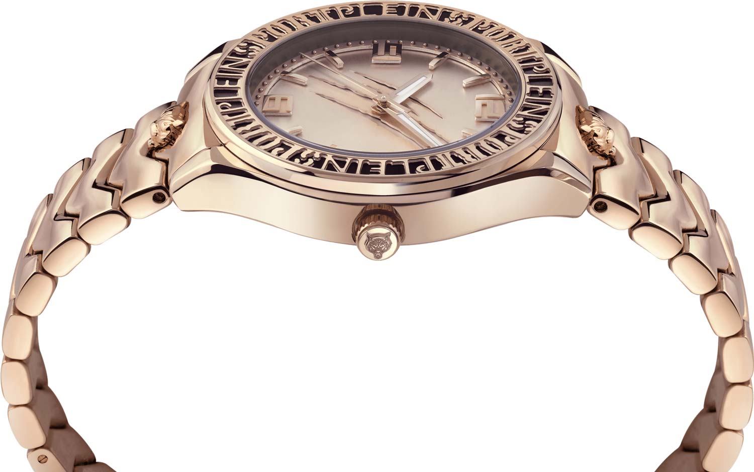 Plein Sport Plein Sport PSJEA0624,  германия женские часы на браслете сталь с ip покрытием боковой вид