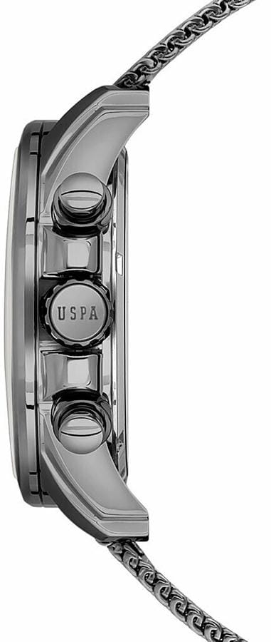 U.S. Polo Assn. U.S. Polo Assn. Crossing USPA1028-03 , наручные мужские часы фото под углом