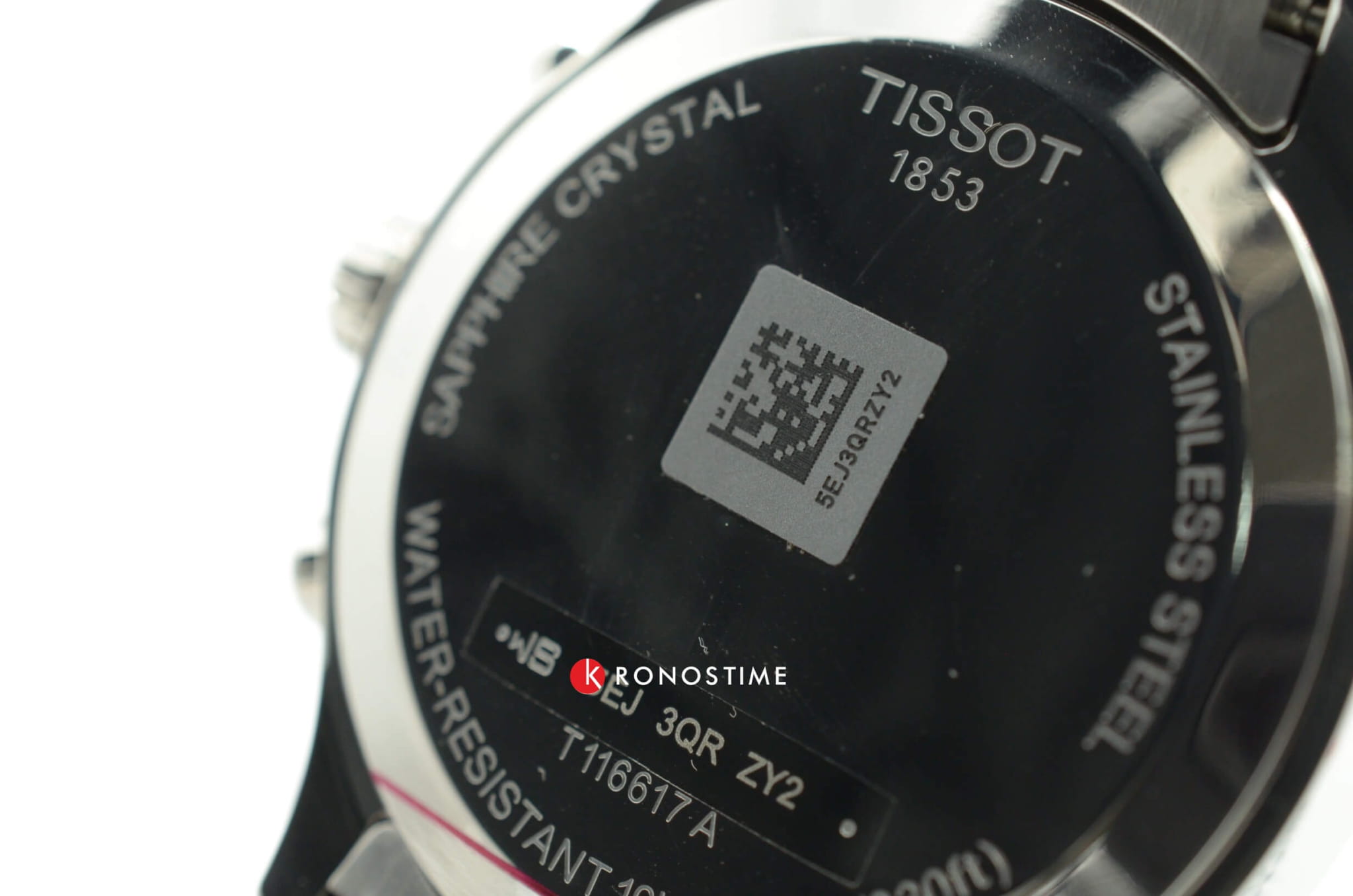 Tissot T1166171103700 мужские часы застежка крупным планом