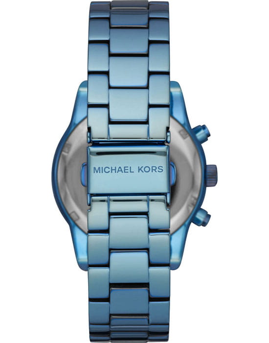 Michael Kors Michael Kors Runway Slim MK6684,  сша женские часы на браслете сталь с ip покрытием боковой вид