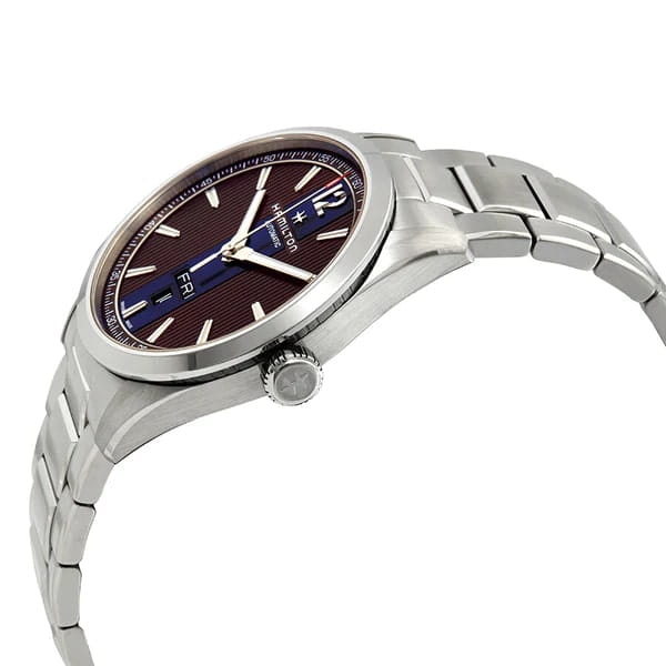 Hamilton Hamilton Broadway Day Date Auto H43515175, broadway швейцария мужские часы на браслете нержавеющая сталь боковой вид