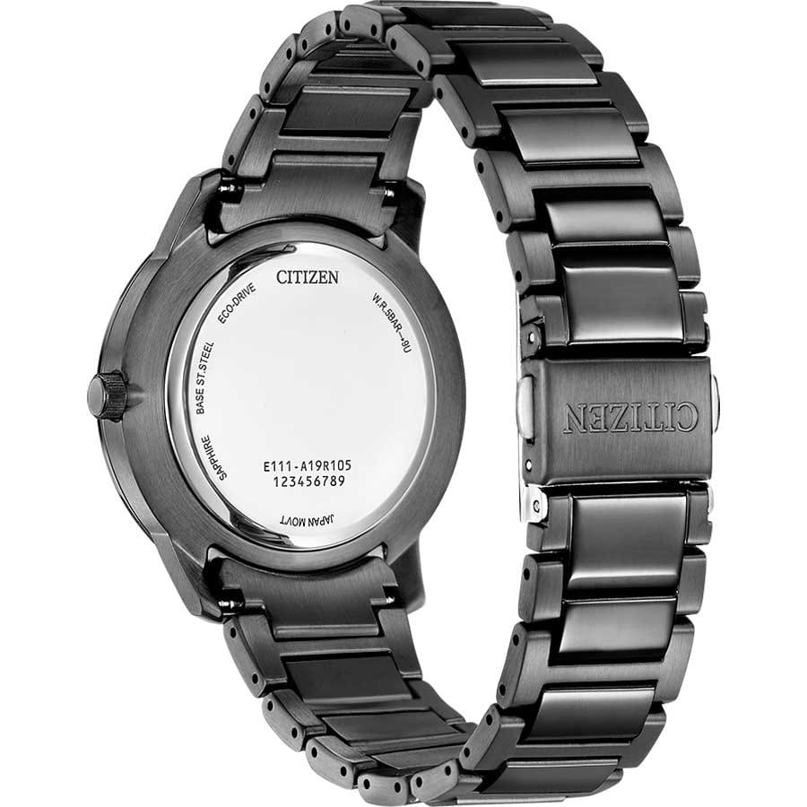 Citizen Citizen Eco-Drive BM7595-89L, eco-drive япония мужские часы на браслете нержавеющая сталь с ip-покрытием боковой вид