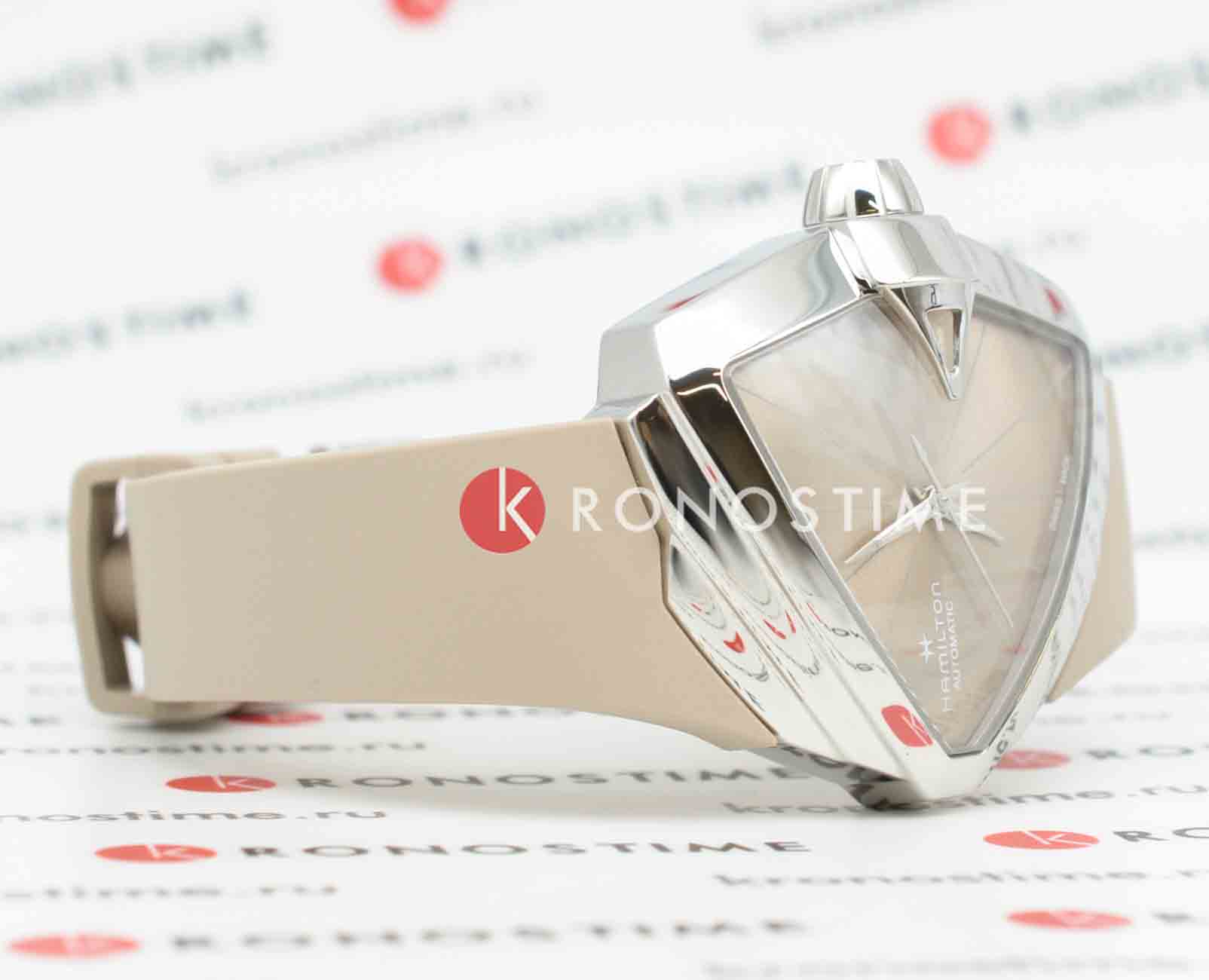 Hamilton Hamilton Ventura S Auto H24105370 женские часы бежевый циферблат на запястье