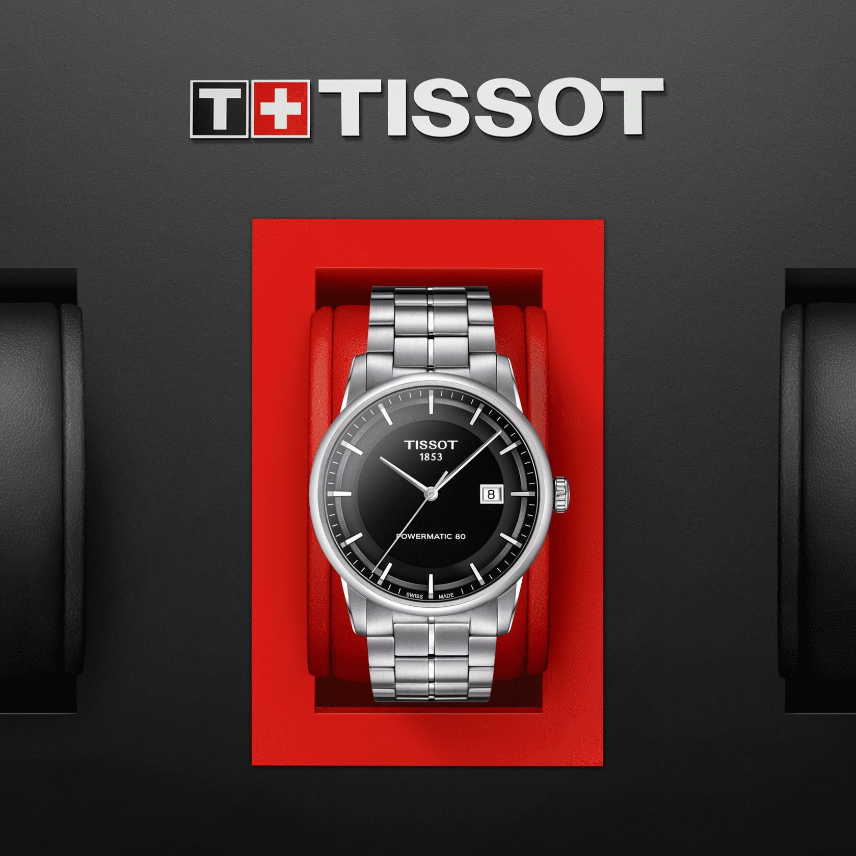 Оригинальные часы Tissot Tissot Luxury Powermatic 80 T086.407.11.051.00 механические калибр механизма powermatic 80.111 общий вид
