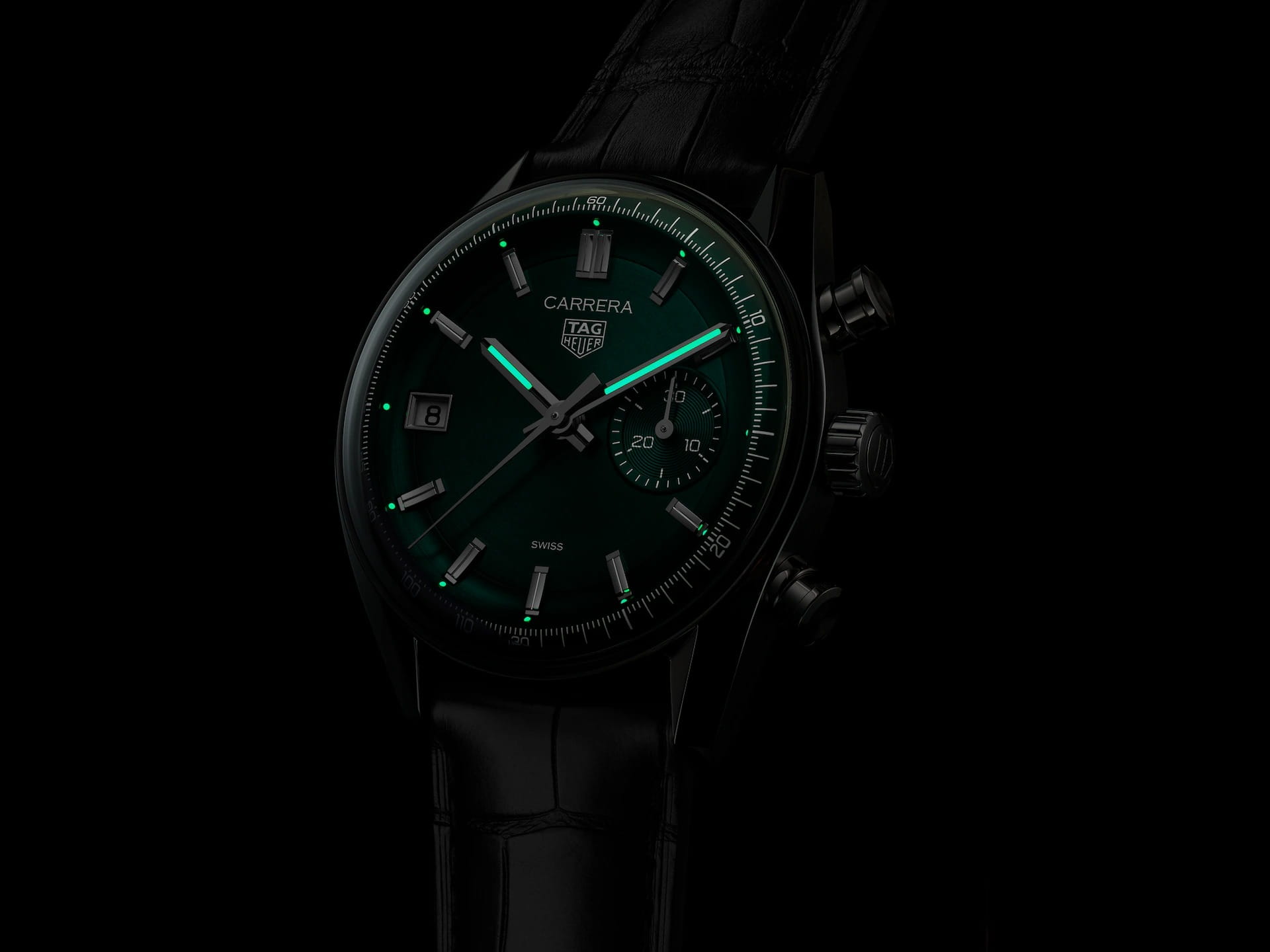 Оригинальные часы TAG Heuer TAG Heuer Carrera Chronograph CBS2211.FC6545 механические калибр механизма  общий вид