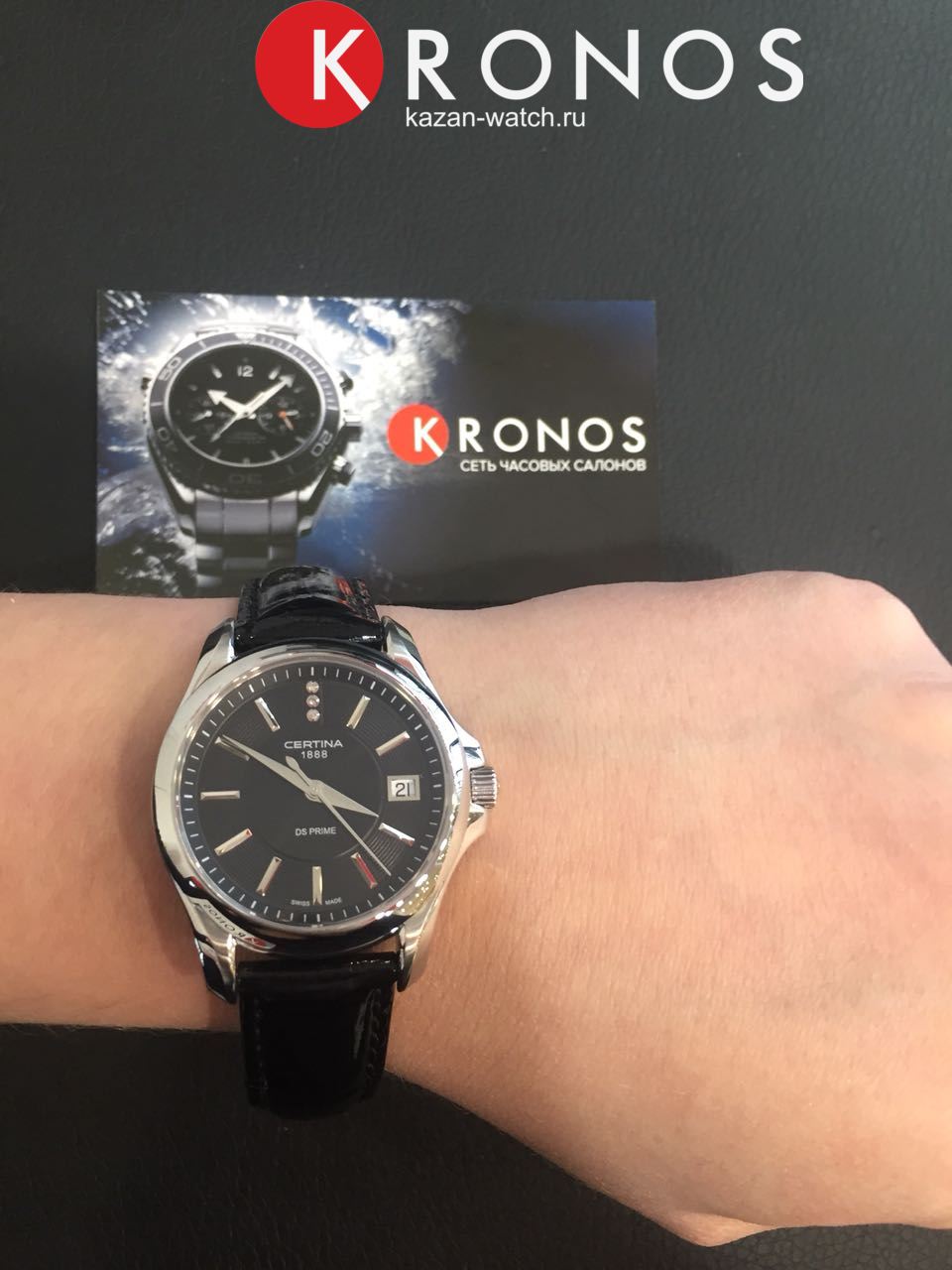 Certina Certina C004.210.16.056.00 кварцевые женские часы часы крупный план черный циферблата