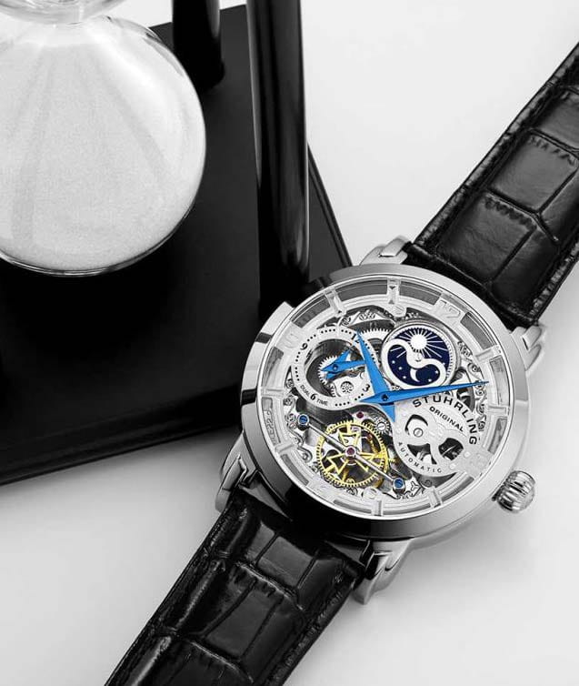 Stuhrling Stuhrling Legacy 3924.1 , наручные мужские часы фото под углом