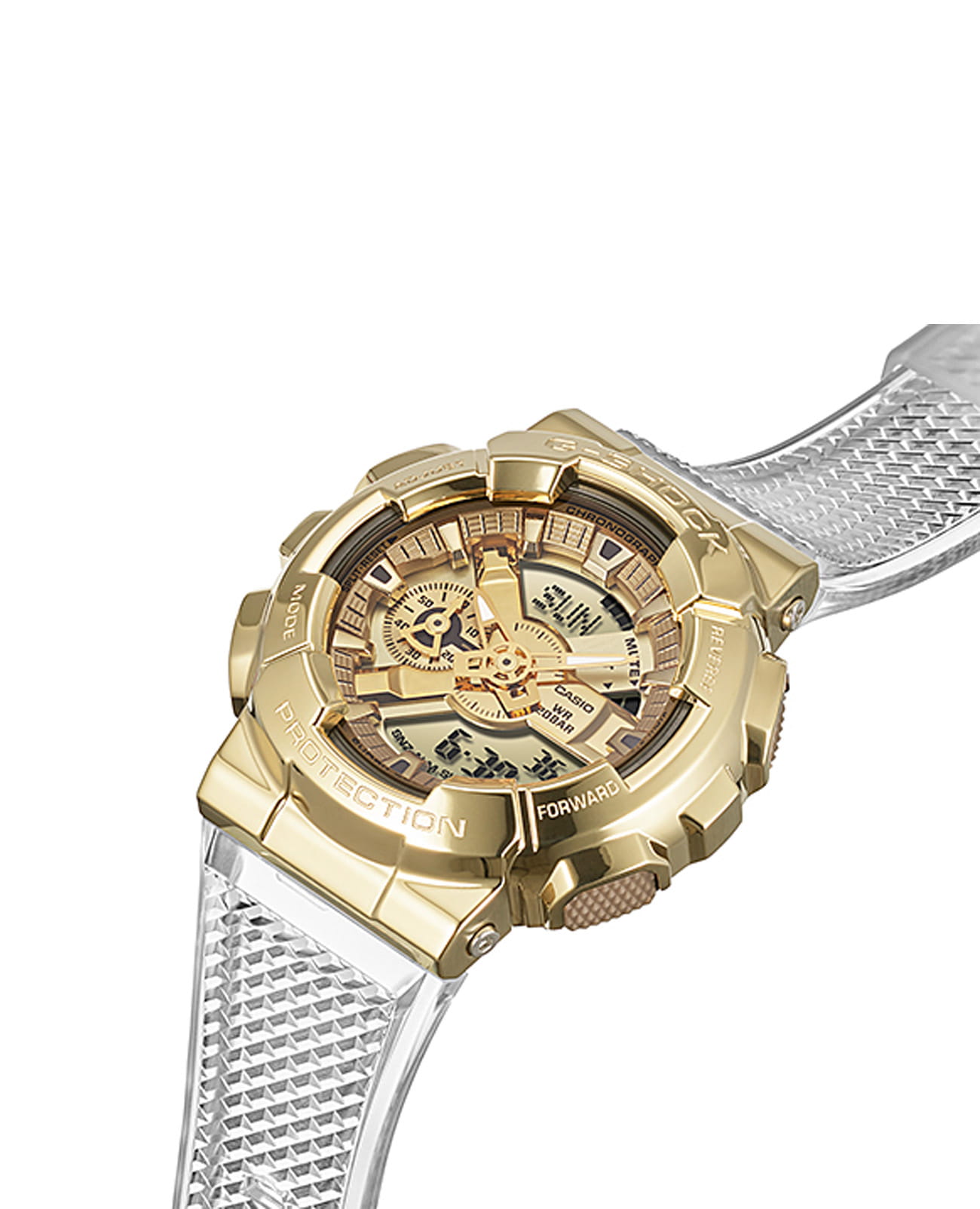 Casio Casio G-Shock GM-110SG-9AER GM - задняя крышка сталь пластик корпуса, япония часы