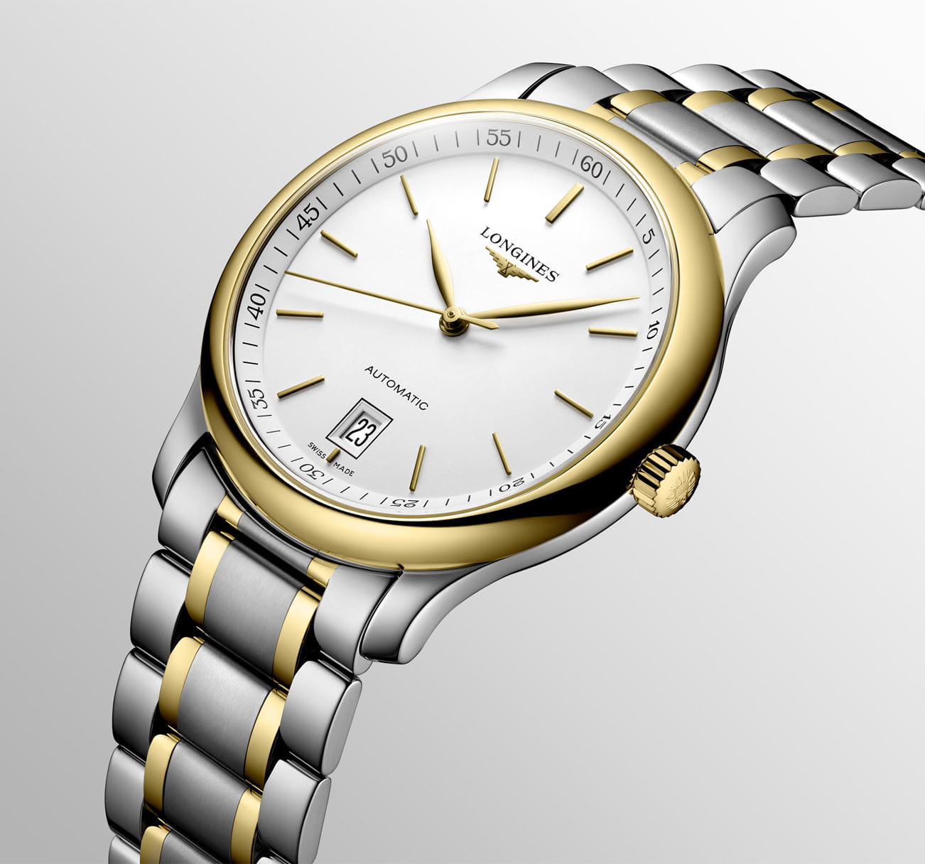 Longines Longines Master Collection L2.628.5.12.7  - задняя крышка сталь металл золото корпуса, швейцария часы