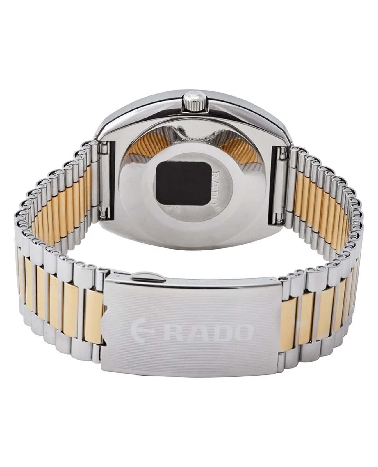Rado Rado The Original Automatic R12417253,  швейцария мужские часы на браслете нержавеющая сталь с pvd-покрытием боковой вид
