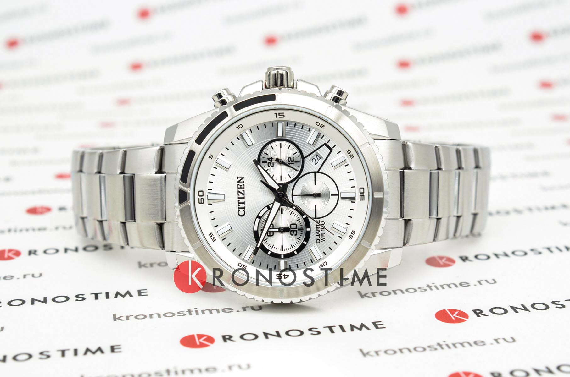 Citizen Citizen Chronograph AN8200-50A , наручные мужские часы фото под углом
