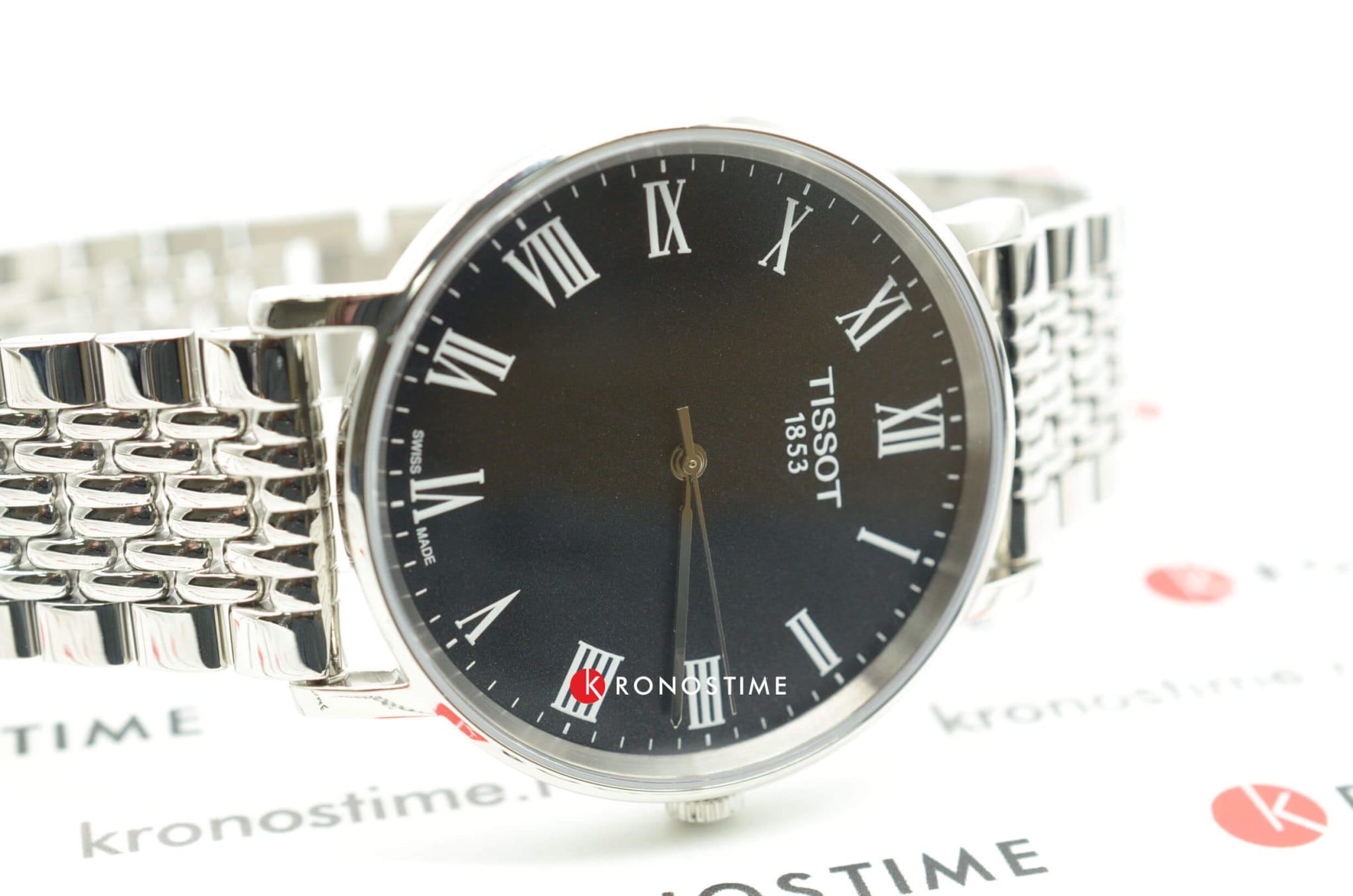 Оригинальные часы Tissot Tissot Everytime Medium T109.410.11.053.00 кварцевые калибр механизма eta 902.101 общий вид