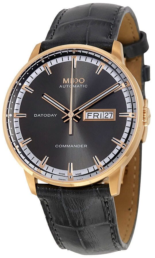 Mido Mido Commander M016.430.36.061.02 , наручные мужские часы фото под углом