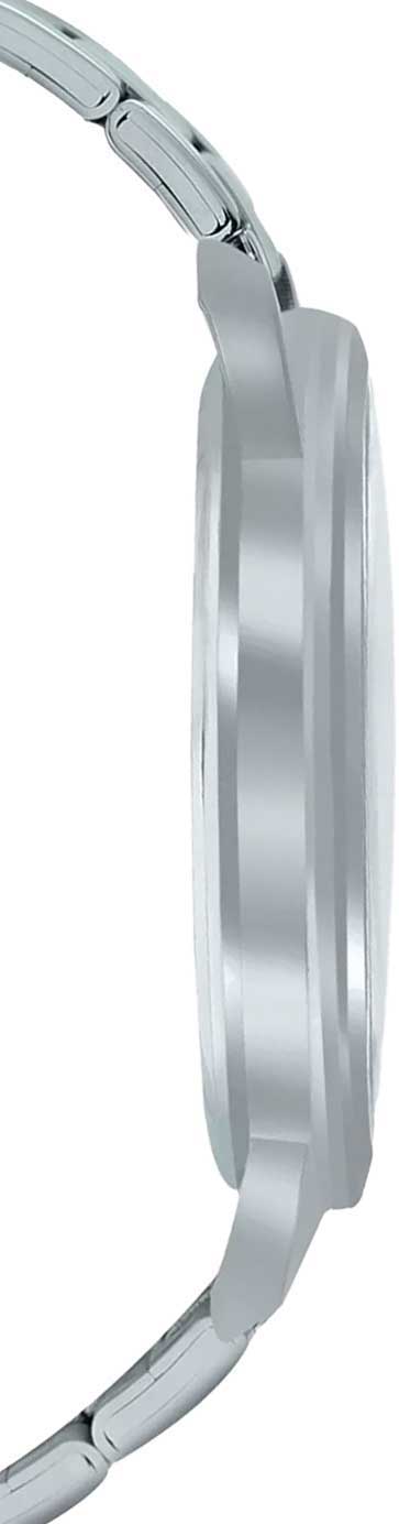 Casio Casio Collection MTP-E600D-1B, collection япония мужские часы на браслете нержавеющая сталь боковой вид