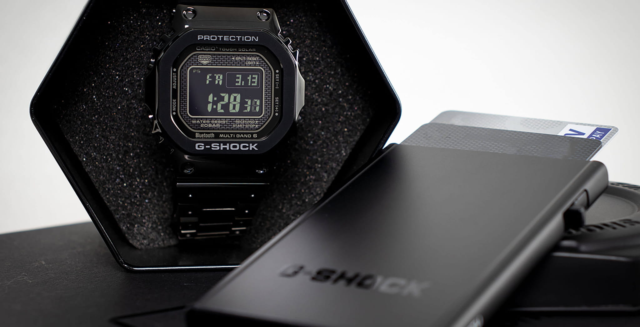 Casio Casio G-Shock GMW-B5000GDLTD-1 - наручные мужские часы наручные часы в перспективе черный циферблат