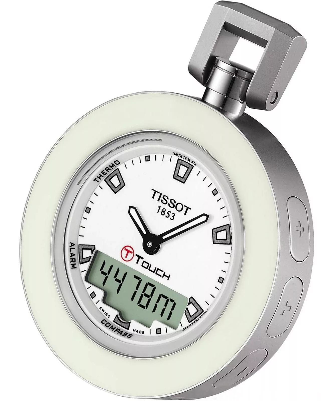 Tissot Tissot T-Pocket Touch T857.420.19.011.00 T Touch, наручные мужские часы фото под углом
