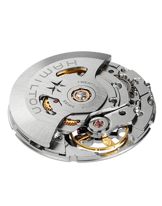 Hamilton Hamilton American Classic Spirit of Liberty Auto H42415501 механические мужские часы часы крупный план коричневый циферблата