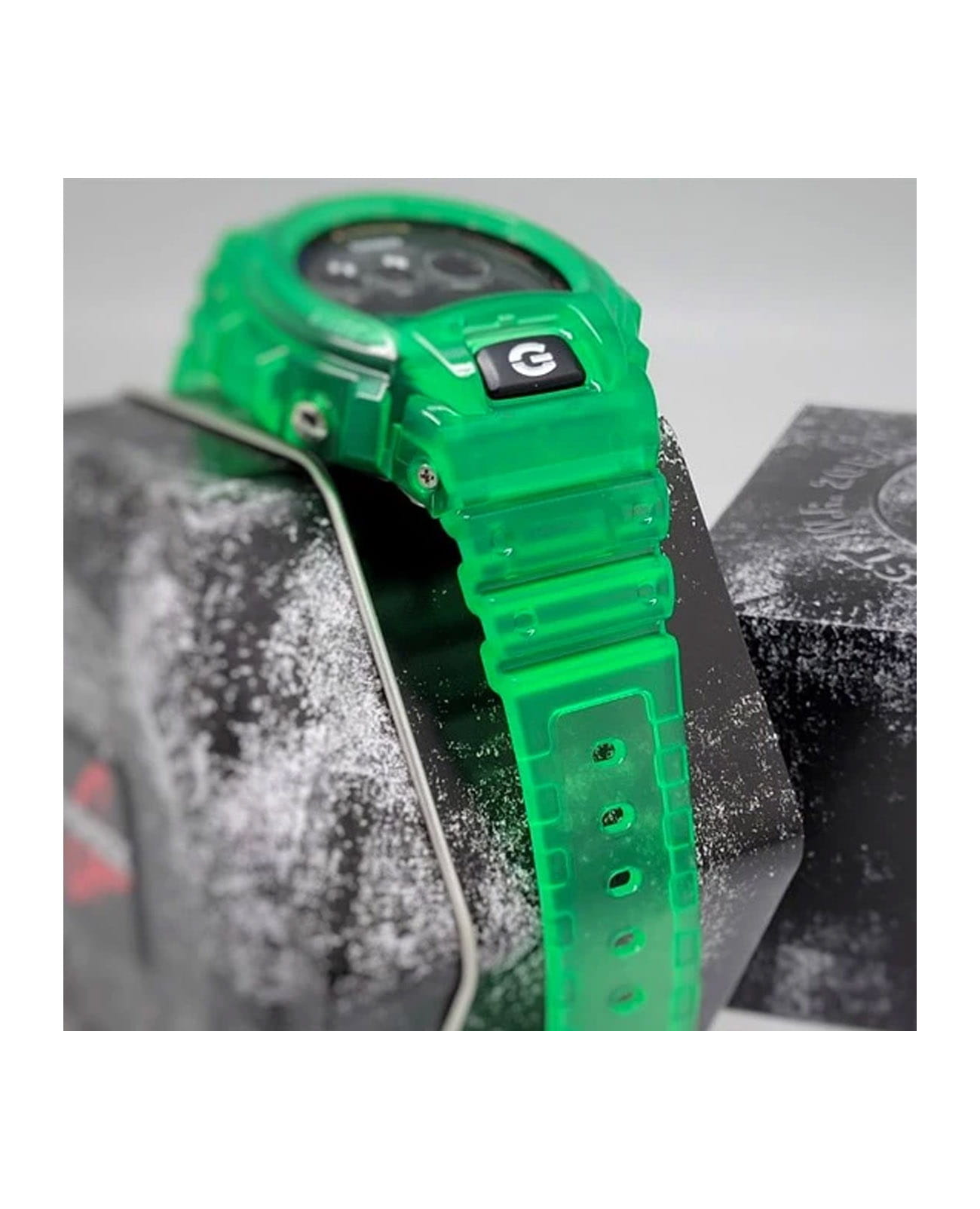 Casio Casio G-Shock DW-6900JT-3DR (DW-6900JT-3) мужские часы черный циферблат на запястье