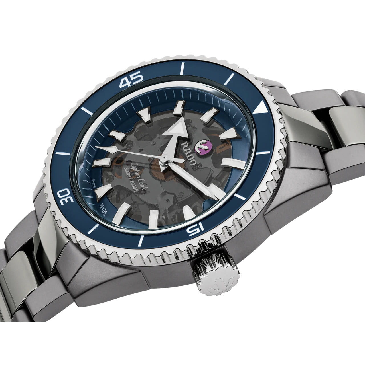 Rado R32128202 мужские часы застежка крупным планом