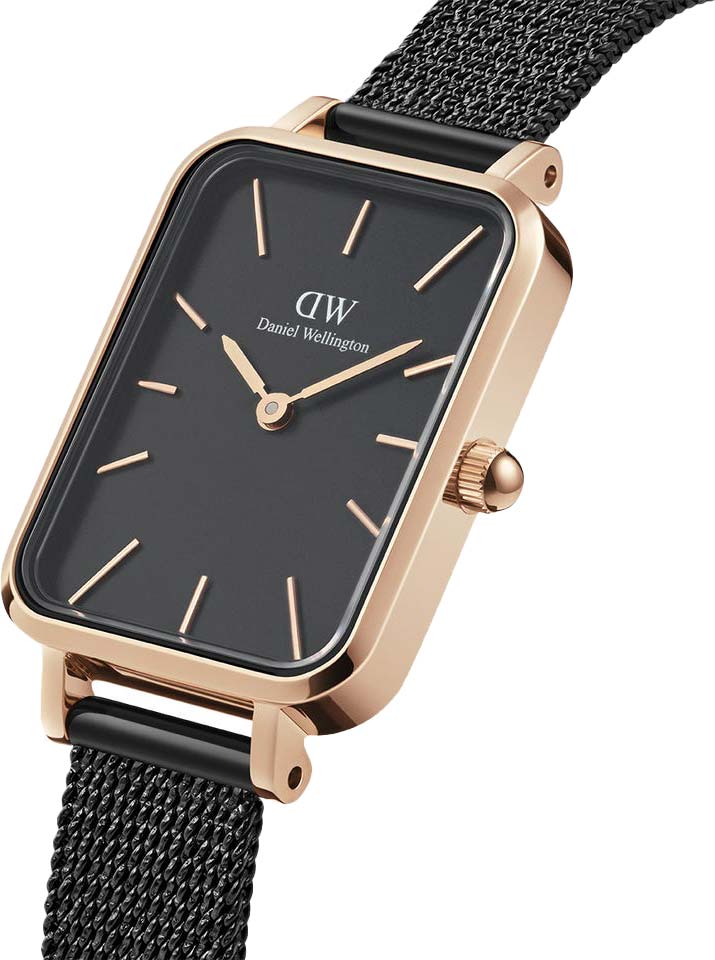 Daniel Wellington Daniel Wellington Quadro Ashfield DW00100433 , наручные женские часы фото под углом