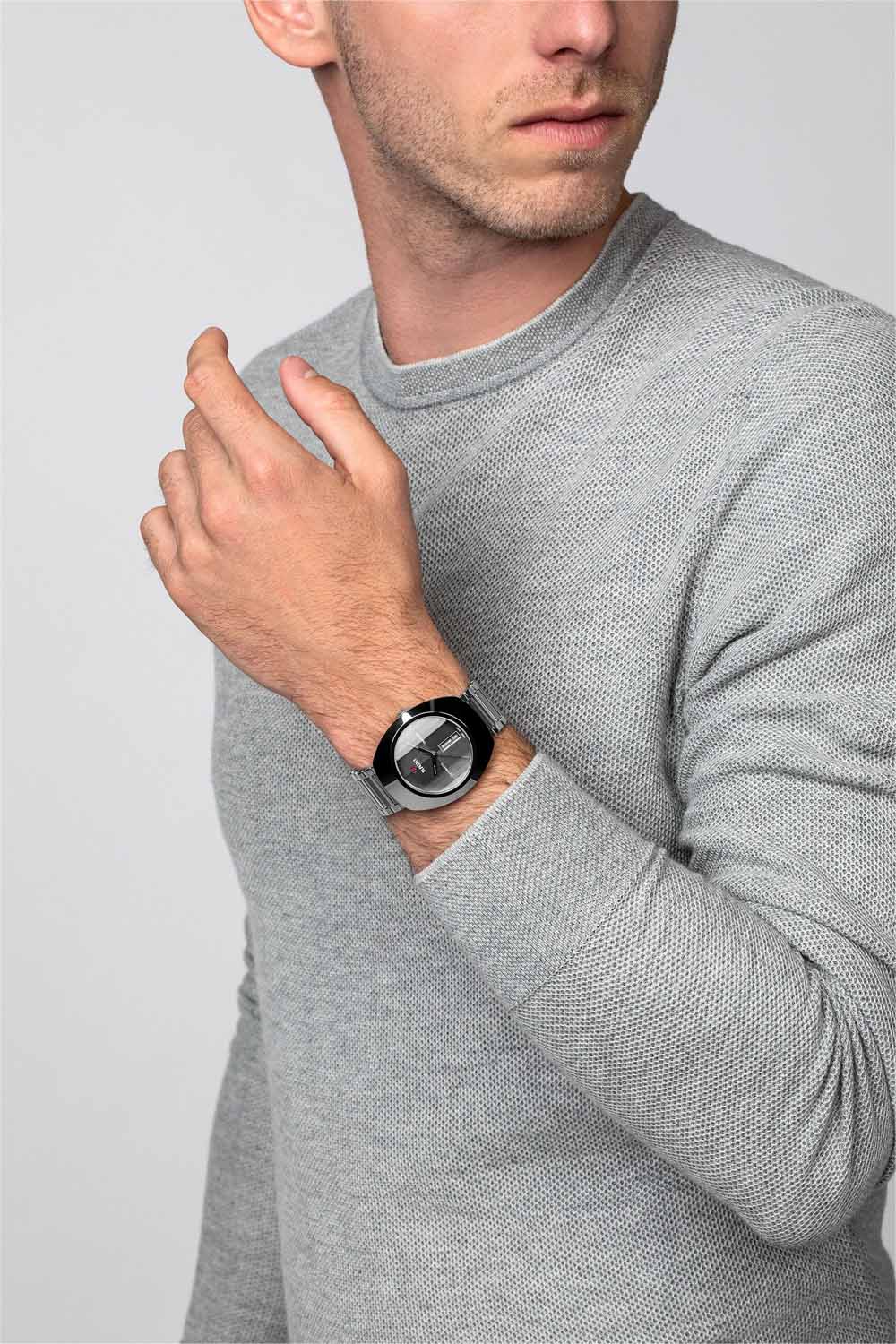 Оригинальные часы Rado Rado The Original DiaStar R12160103 кварцевые калибр механизма  общий вид