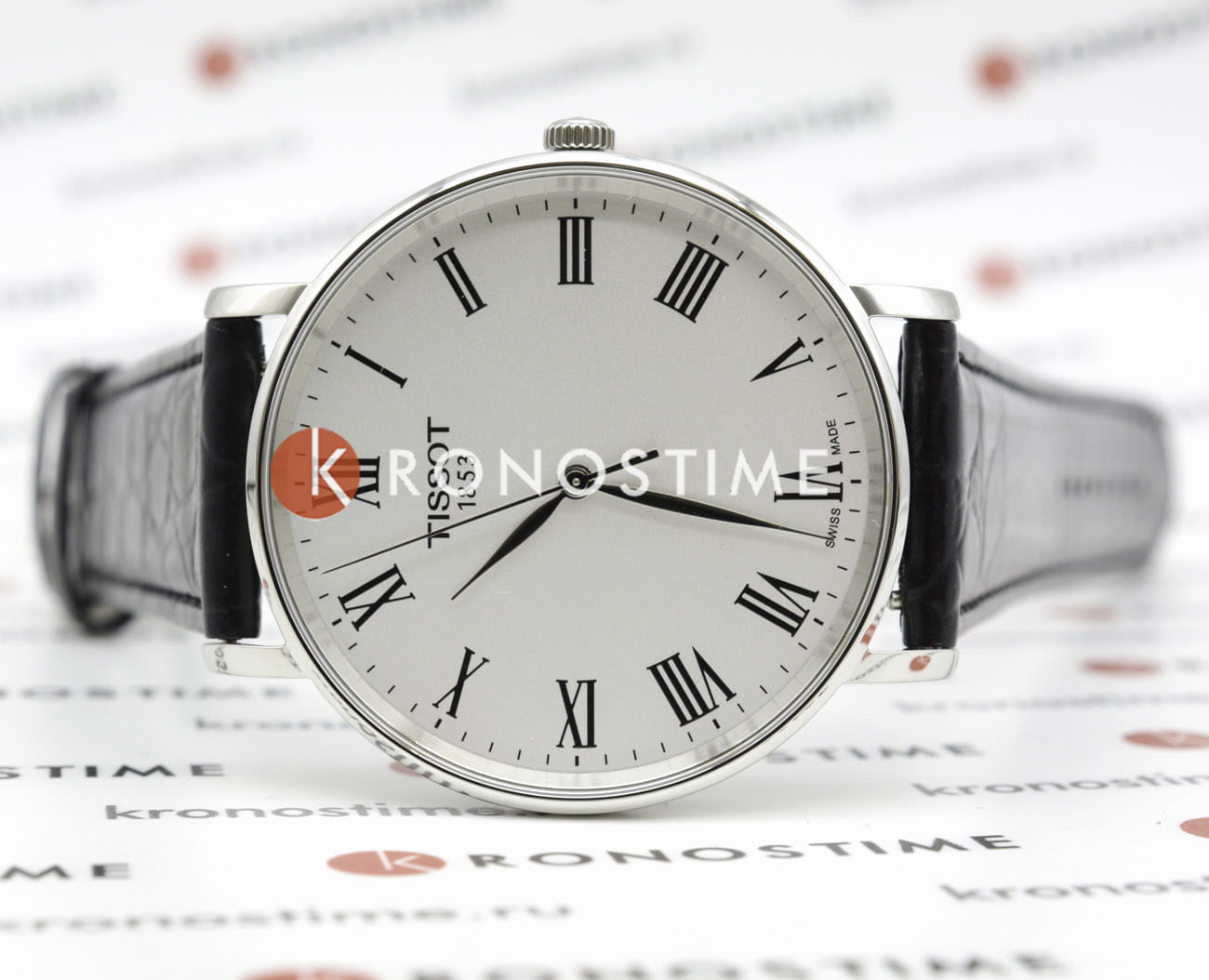 Tissot Tissot Everytime T143.410.16.033.00 Everytime, наручные мужские часы фото под углом