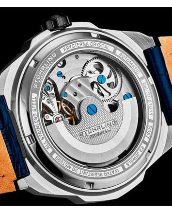 Stuhrling Stuhrling Navigator 1012.03 мужские часы синий циферблат на запястье