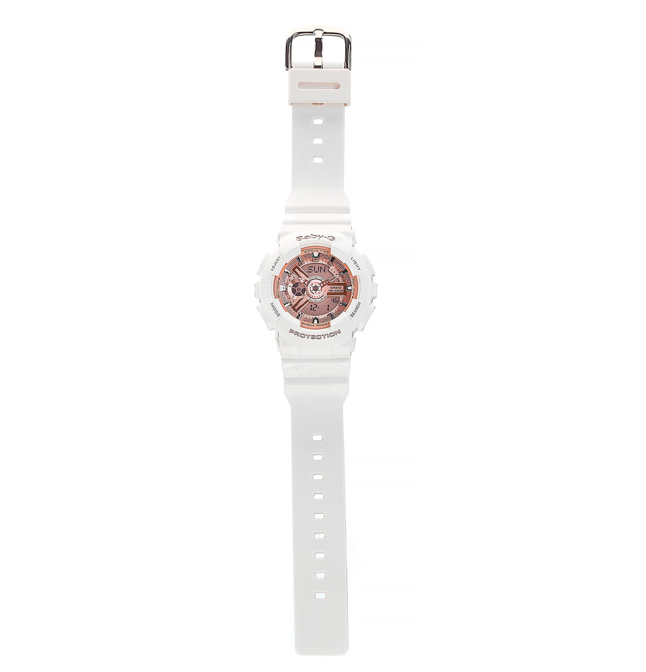 Casio Casio Baby-G BA-110-7A1ER женские часы розовый циферблат на запястье
