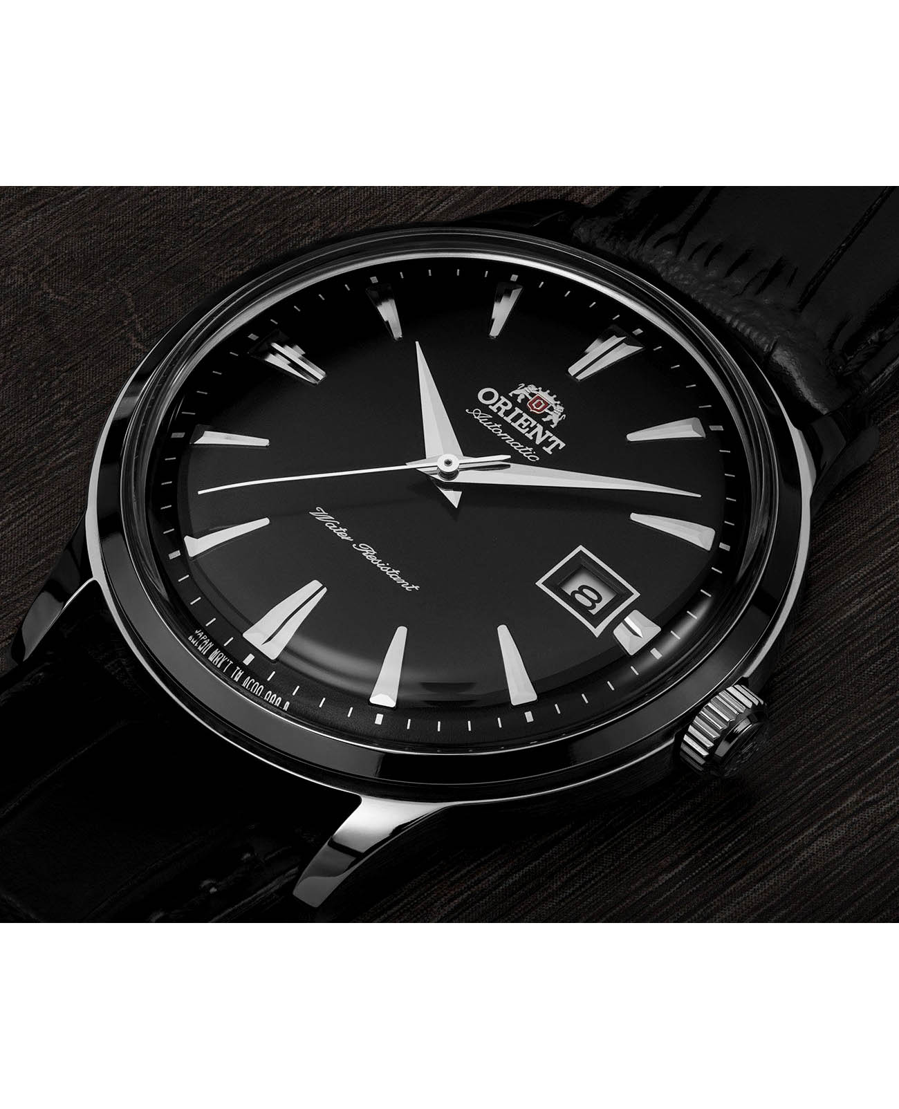 Orient Orient Automatic AC00004B механические мужские часы часы крупный план черный циферблата