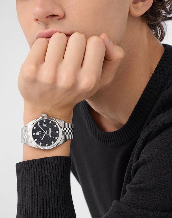 Оригинальные часы Philipp Plein Philipp Plein Date Superlative Gent PWMFA0125 кварцевые калибр механизма miyota общий вид