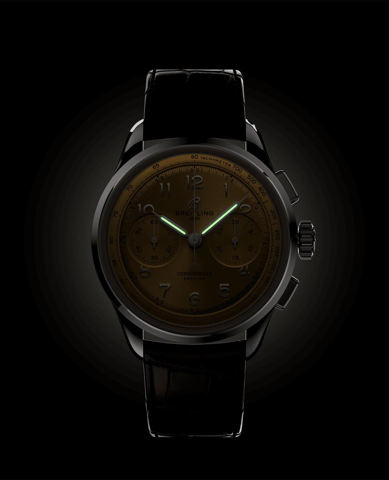 Breitling Breitling Premier B09 Chronograph 40 AB0930F51H1P1 мужские часы золотой циферблат на запястье