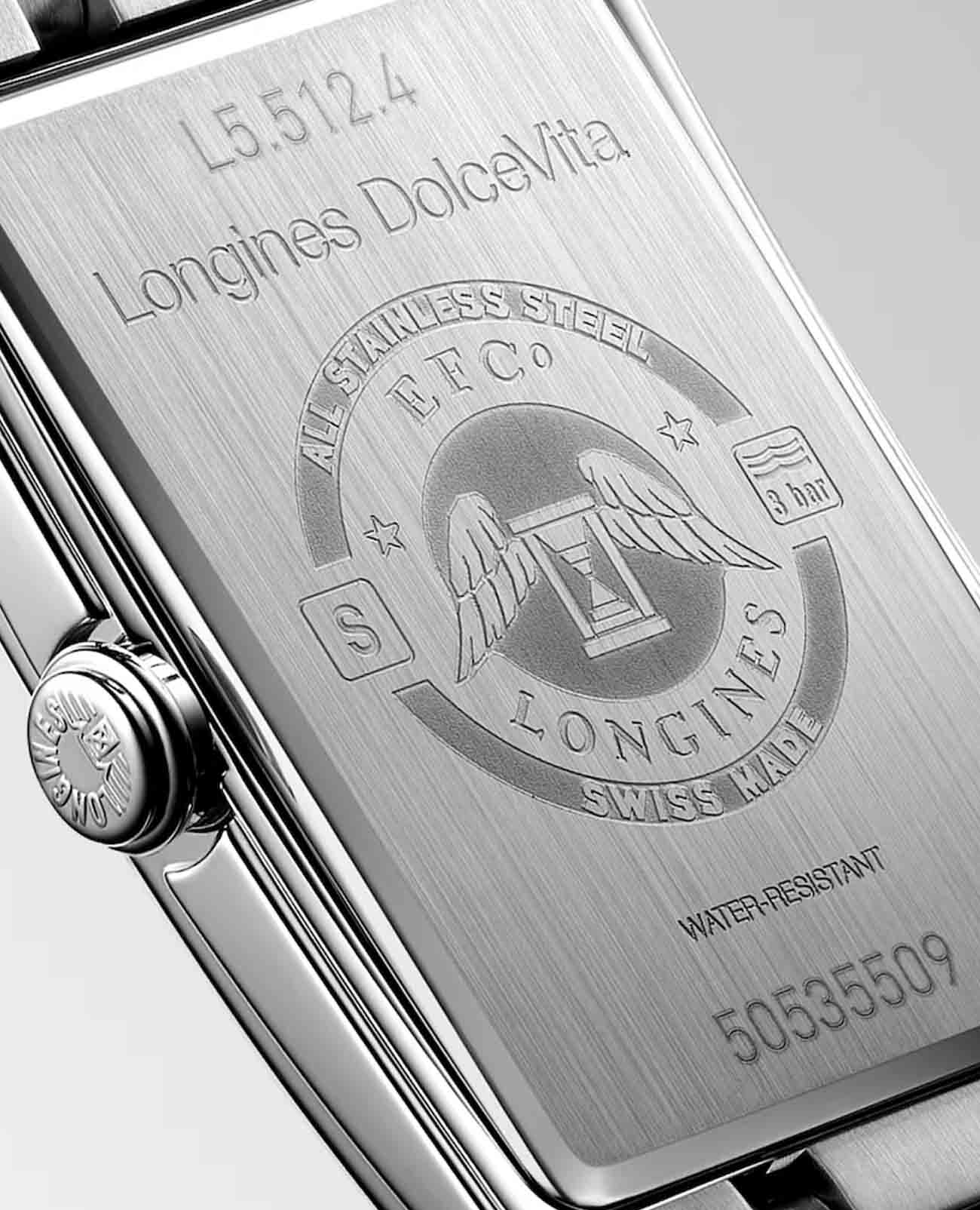 Longines Longines DolceVita L5.512.4.75.6 женские часы серебристый циферблат на запястье