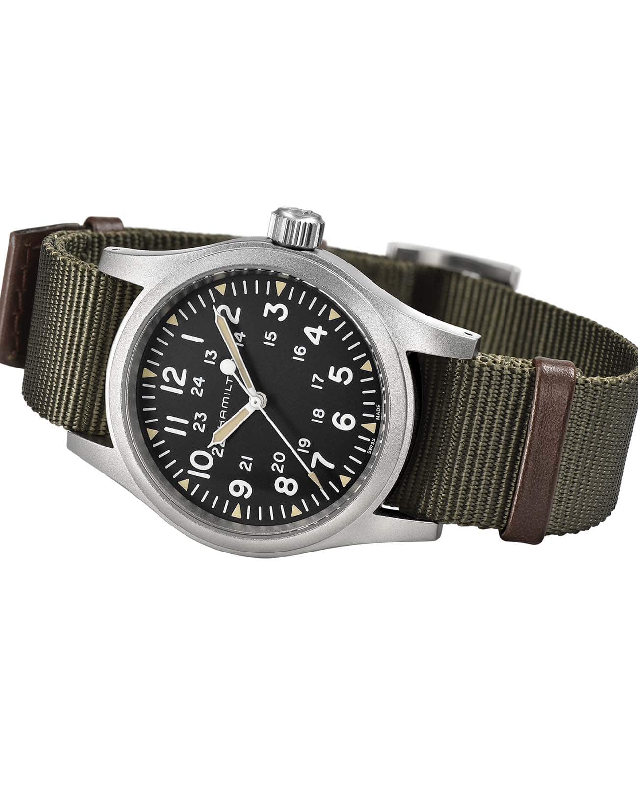 Hamilton Hamilton Khaki Field Mechanical H69439931 - наручные мужские часы наручные часы в перспективе черный циферблат
