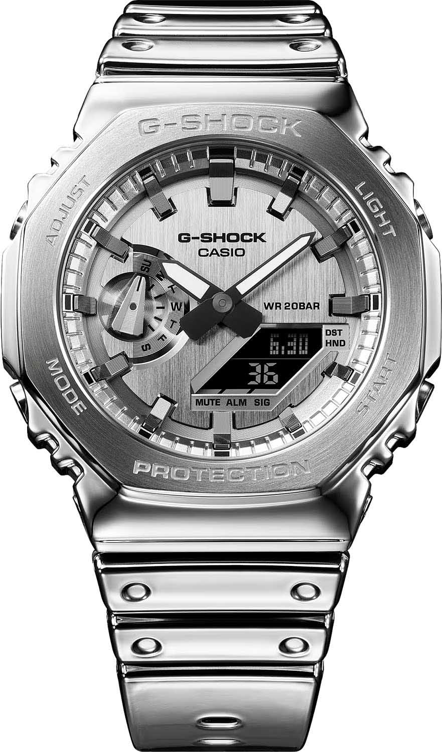 Casio Casio G-Shock GM-2100YM-8A GM, наручные мужские часы фото под углом