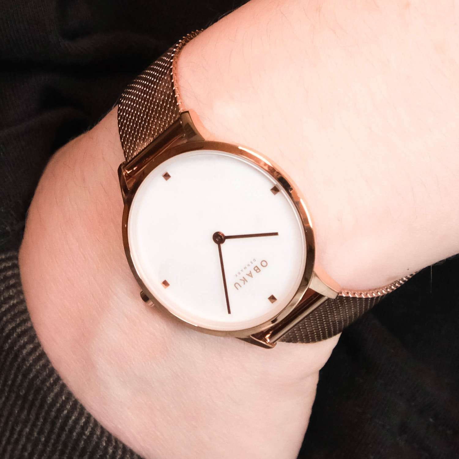 Obaku Obaku Links V295LXVWHV кварцевые женские часы часы крупный план перламутровый циферблата