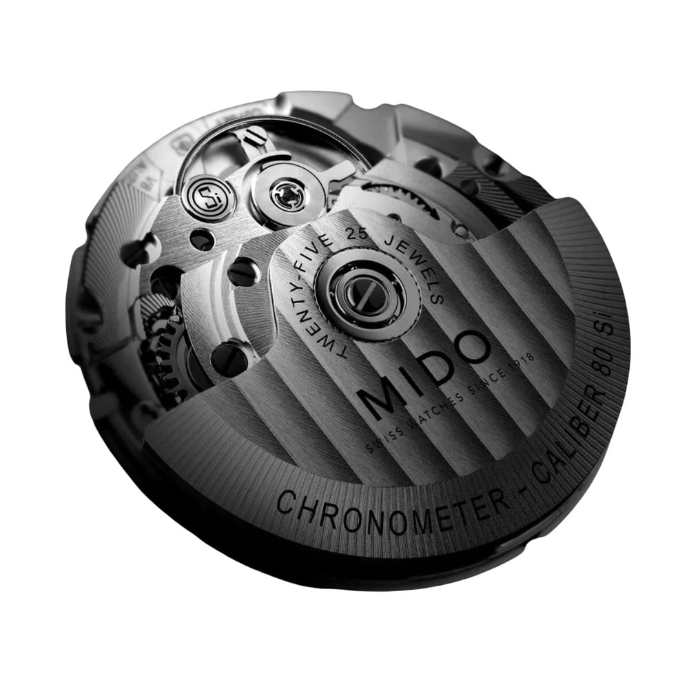 Оригинальные часы Mido Mido Commander Chronometer M021.431.22.071.00 механические калибр механизма mido calibre 80 cosc si (на базе eta c07.821) общий вид