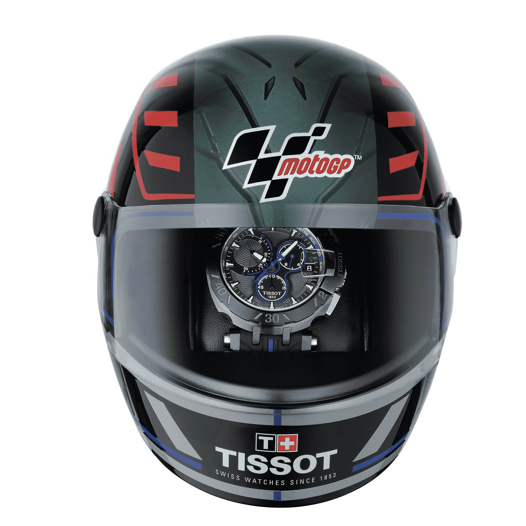 Tissot T0924173706100 мужские часы застежка крупным планом