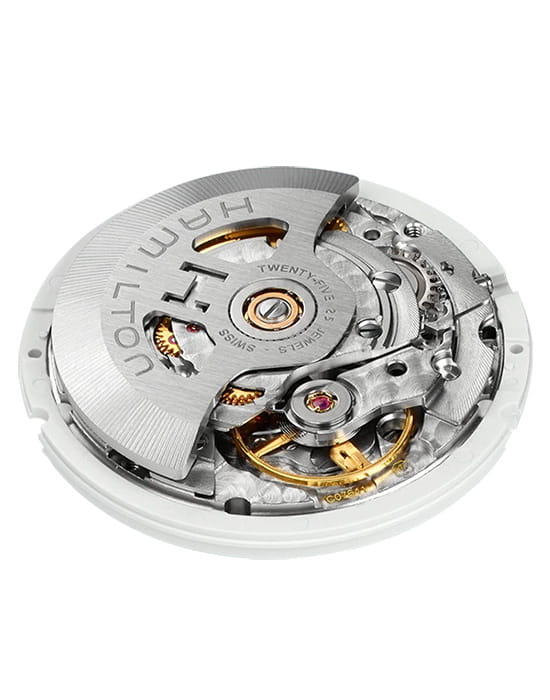 Hamilton H64605531 мужские часы застежка крупным планом