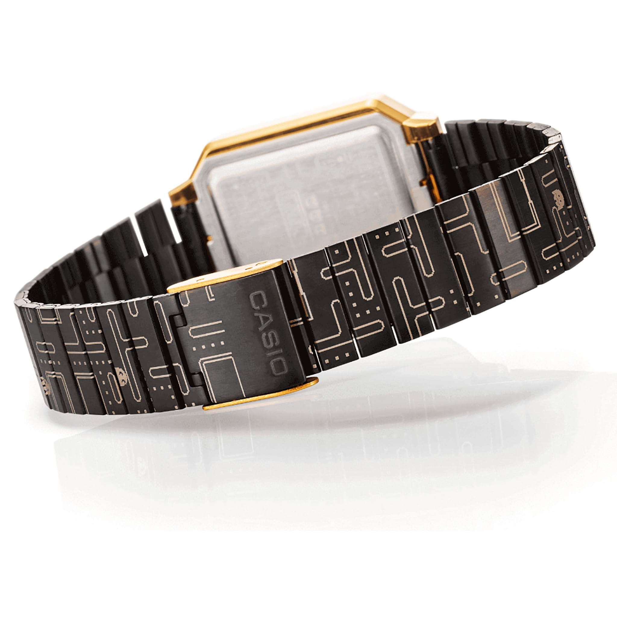 Casio Casio Vintage Pac Man Limited Edition A100WEPC-1B мужские часы  циферблат на запястье